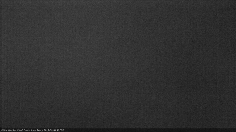 Lake Travis webcam, February 4, 2017 6:30 PM CT