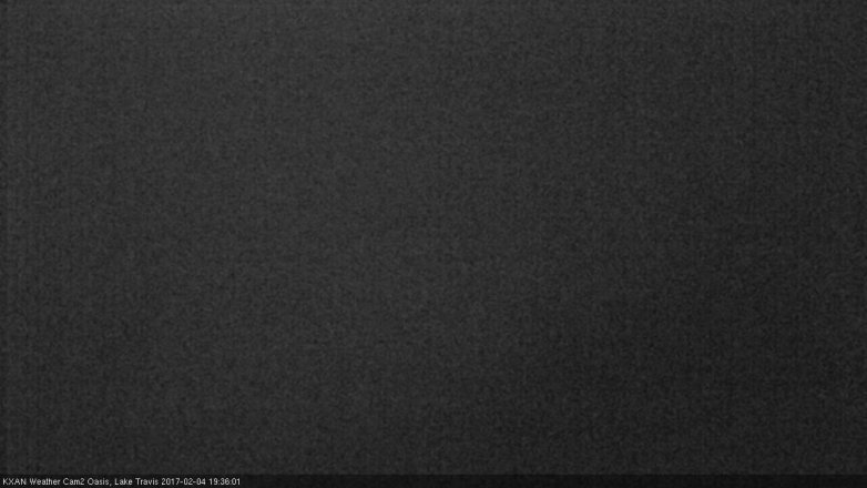 Lake Travis webcam, February 4, 2017 6:50 PM CT