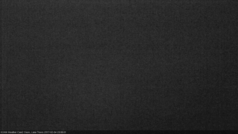 Lake Travis webcam, February 4, 2017 7:25 PM CT
