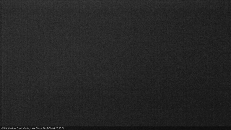 Lake Travis webcam, February 4, 2017 7:35 PM CT
