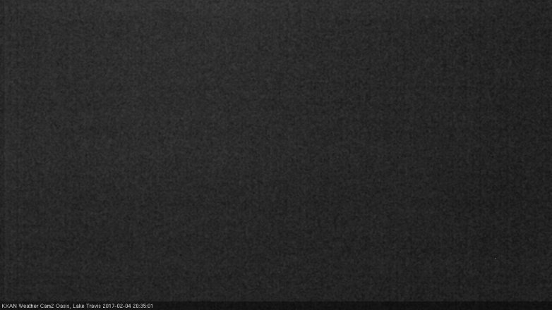 Lake Travis webcam, February 4, 2017 7:45 PM CT