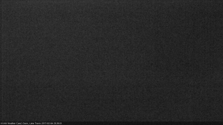 Lake Travis webcam, February 4, 2017 7:50 PM CT