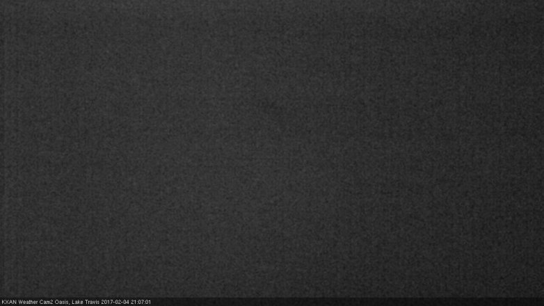 Lake Travis webcam, February 4, 2017 8:20 PM CT