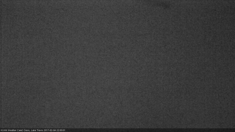 Lake Travis webcam, February 4, 2017 9:05 PM CT