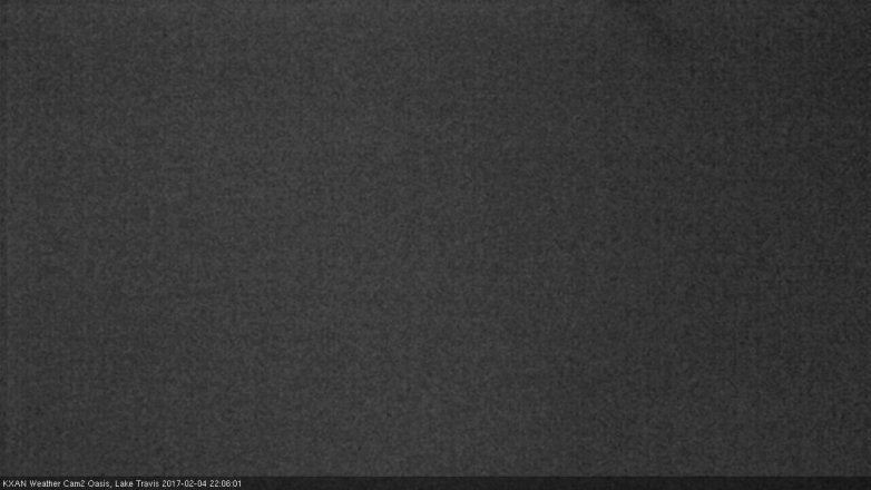 Lake Travis webcam, February 4, 2017 9:10 PM CT