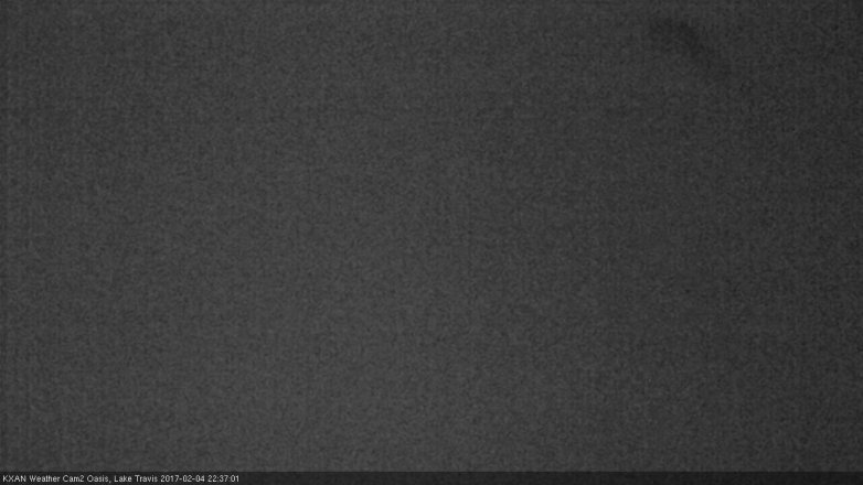 Lake Travis webcam, February 4, 2017 9:50 PM CT