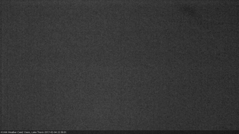 Lake Travis webcam, February 4, 2017 9:55 PM CT