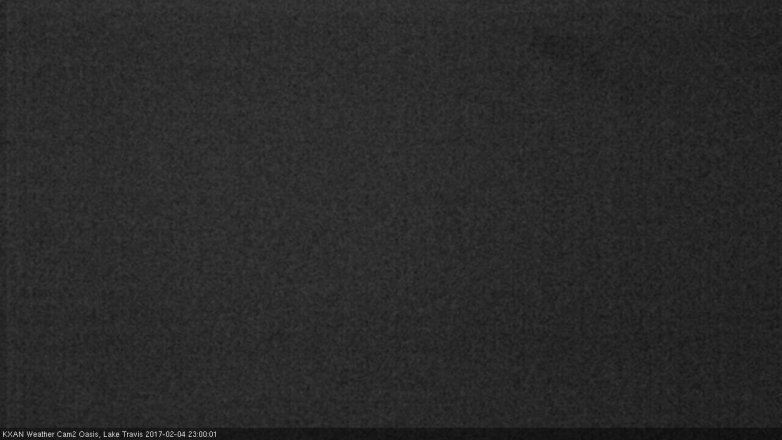 Lake Travis webcam, February 4, 2017 10:10 PM CT