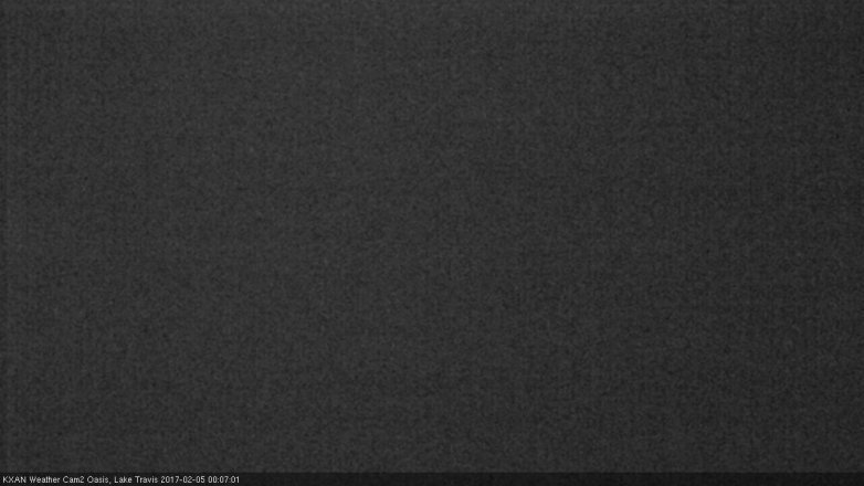 Lake Travis webcam, February 4, 2017 11:15 PM CT