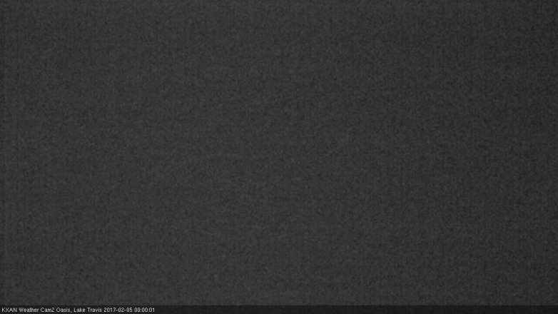 Lake Travis webcam, February 4, 2017 11:25 PM CT