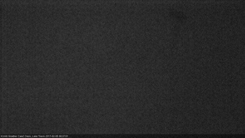 Lake Travis webcam, February 4, 2017 11:50 PM CT