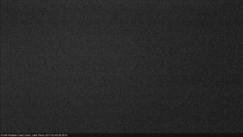 Lake Travis webcam, February 4, 2017 12:00 AM CT