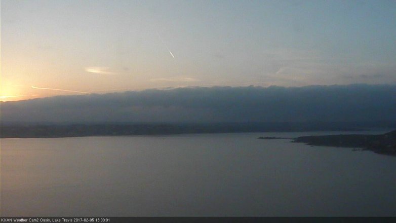 Lake Travis webcam, February 5, 2017 5:30 PM CT