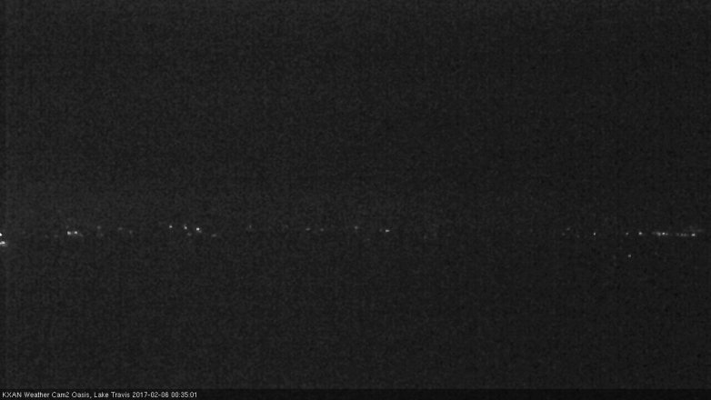 Lake Travis webcam, February 5, 2017 12:00 AM CT