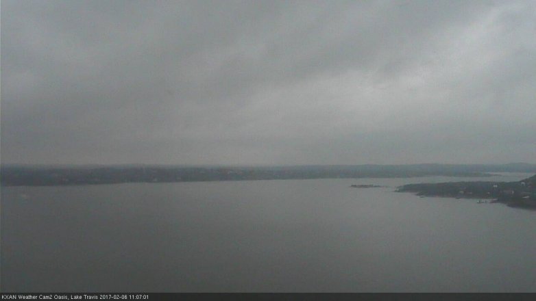 Lake Travis webcam, February 6, 2017 10:30 AM CT