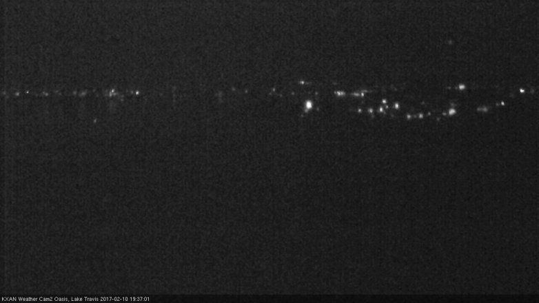 Lake Travis webcam, February 10, 2017 6:55 PM CT