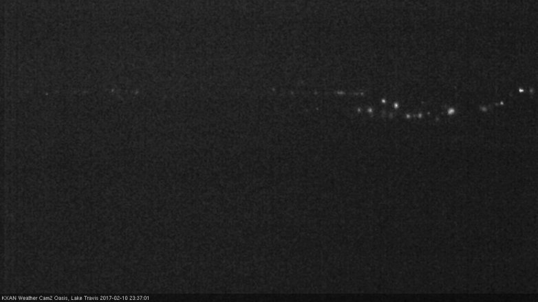 Lake Travis webcam, February 10, 2017 11:00 PM CT