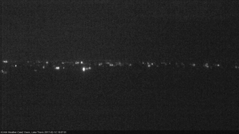 Lake Travis webcam, February 12, 2017 6:10 PM CT