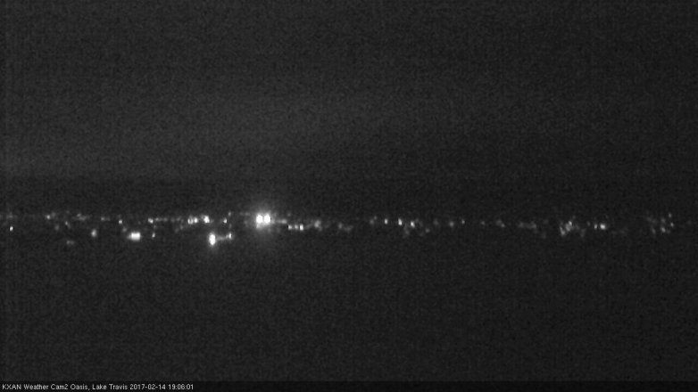 Lake Travis webcam, February 14, 2017 6:10 PM CT