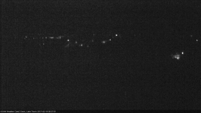 Lake Travis webcam, February 17, 2017 12:00 AM CT