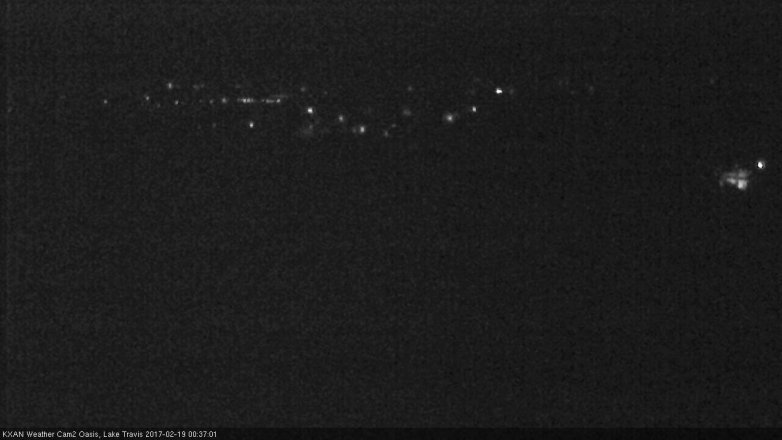 Lake Travis webcam, February 18, 2017 12:00 AM CT