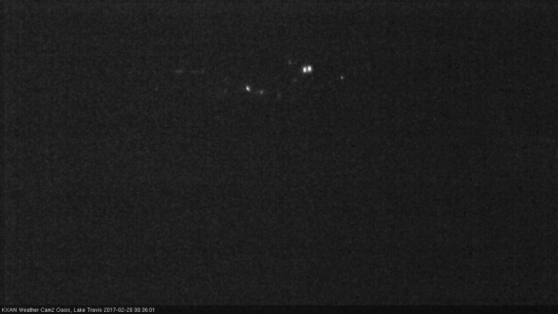 Lake Travis webcam, February 19, 2017 12:00 AM CT
