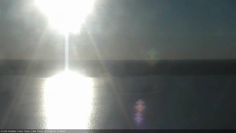 Lake Travis webcam, February 21, 2017 4:50 PM CT