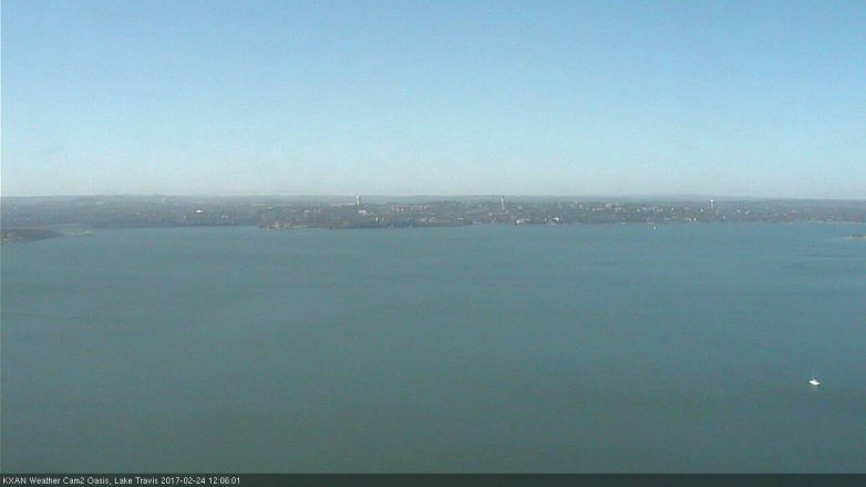 Lake Travis webcam, February 24, 2017 11:15 AM CT