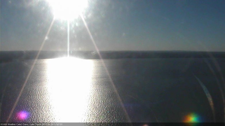 Lake Travis webcam, February 24, 2017 4:15 PM CT