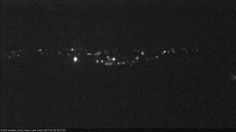 Lake Travis webcam, February 24, 2017 7:40 PM CT