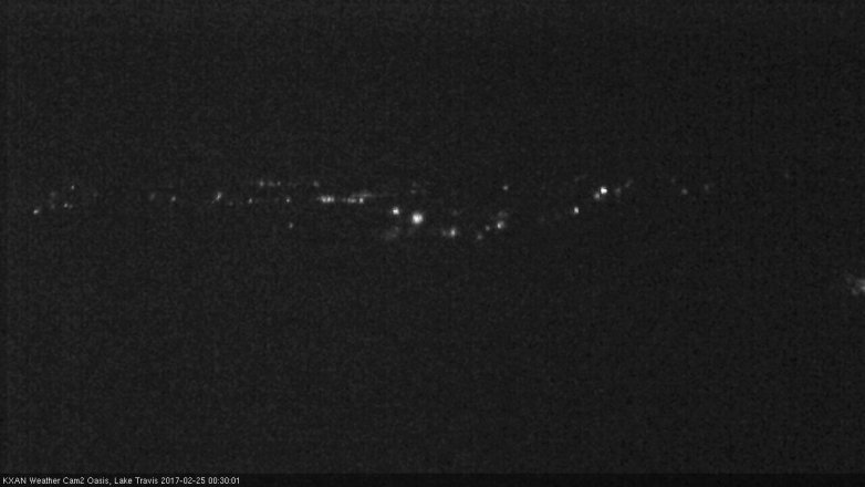 Lake Travis webcam, February 24, 2017 12:00 AM CT