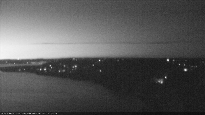 Lake Travis webcam, February 25, 2017 6:10 PM CT