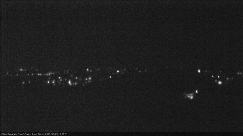 Lake Travis webcam, February 25, 2017 6:55 PM CT