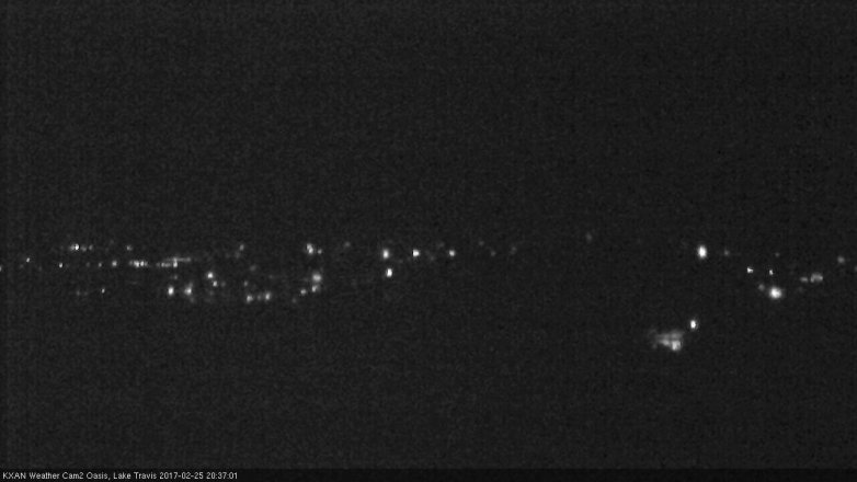 Lake Travis webcam, February 25, 2017 7:55 PM CT