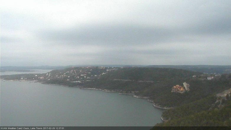 Lake Travis webcam, February 26, 2017 11:40 AM CT