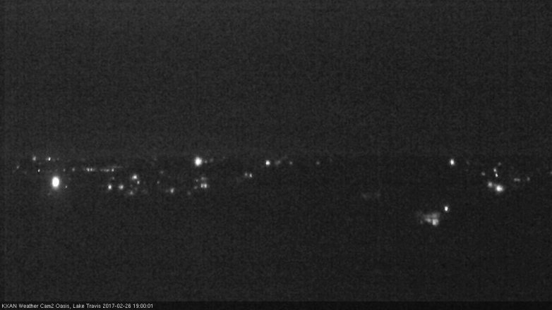 Lake Travis webcam, February 26, 2017 6:10 PM CT