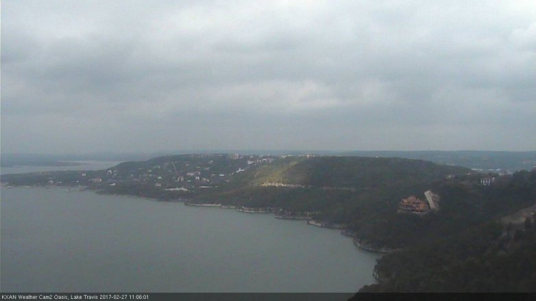Lake Travis webcam, February 27, 2017 10:15 AM CT