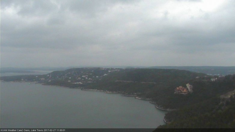 Lake Travis webcam, February 27, 2017 10:30 AM CT