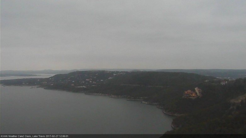 Lake Travis webcam, February 27, 2017 11:20 AM CT