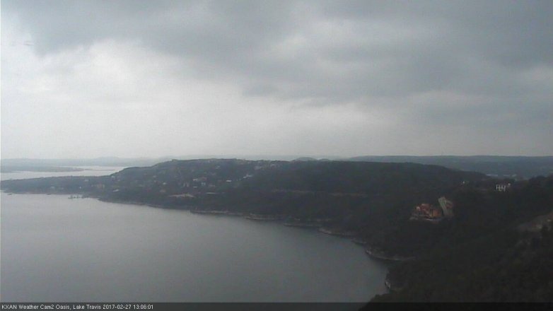 Lake Travis webcam, February 27, 2017 12:20 PM CT