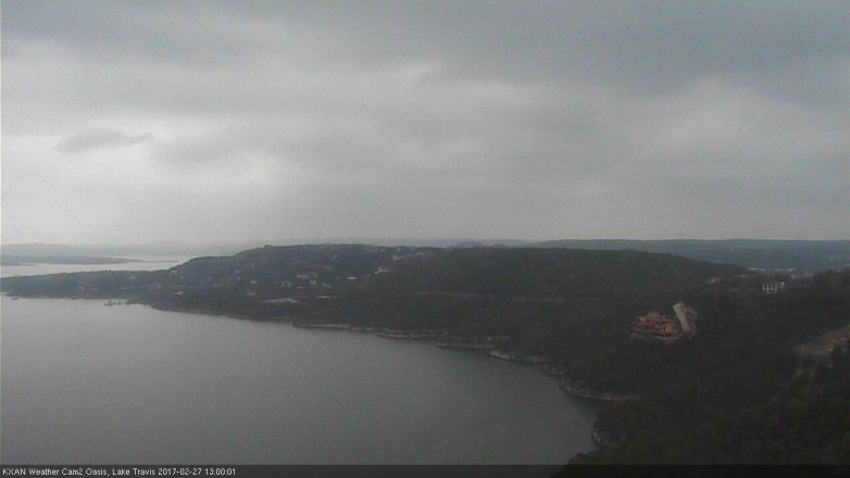 Lake Travis webcam, February 27, 2017 12:25 PM CT