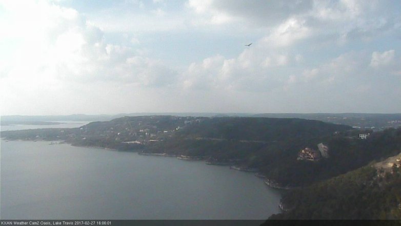 Lake Travis webcam, February 27, 2017 3:15 PM CT
