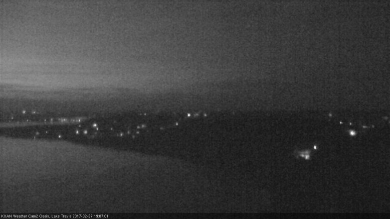 Lake Travis webcam, February 27, 2017 6:35 PM CT