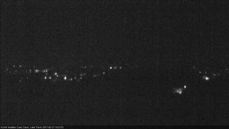 Lake Travis webcam, February 27, 2017 6:40 PM CT