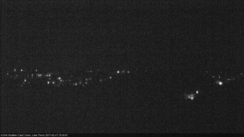 Lake Travis webcam, February 27, 2017 6:55 PM CT