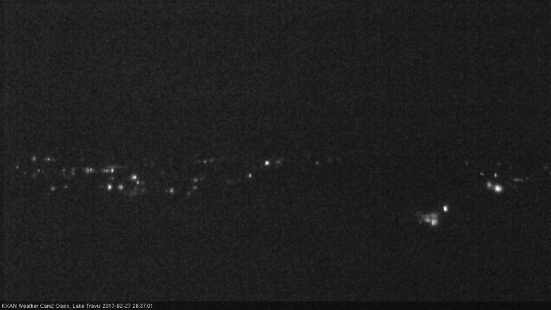 Lake Travis webcam, February 27, 2017 7:50 PM CT