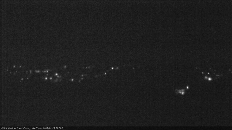 Lake Travis webcam, February 27, 2017 7:55 PM CT