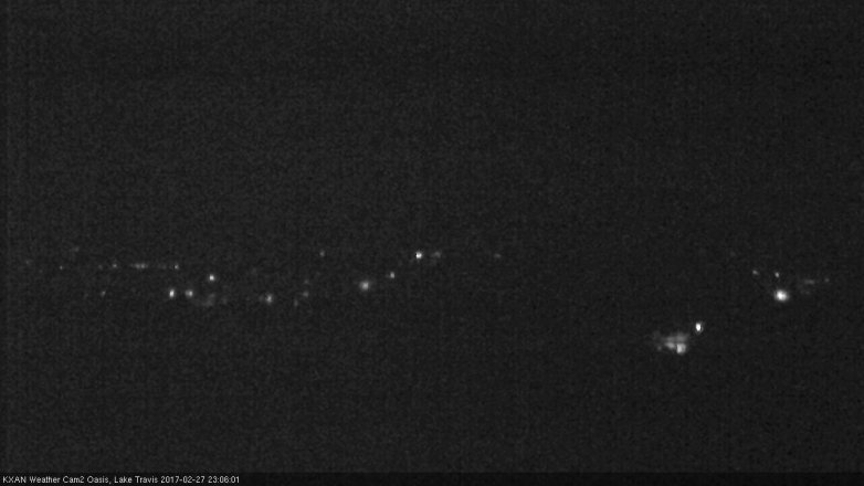 Lake Travis webcam, February 27, 2017 10:35 PM CT