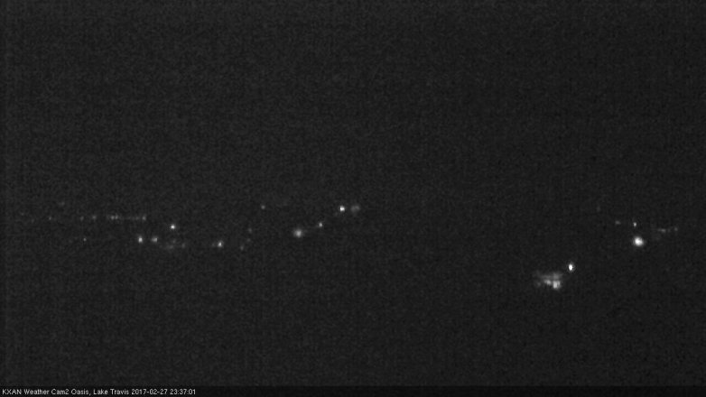 Lake Travis webcam, February 27, 2017 10:50 PM CT