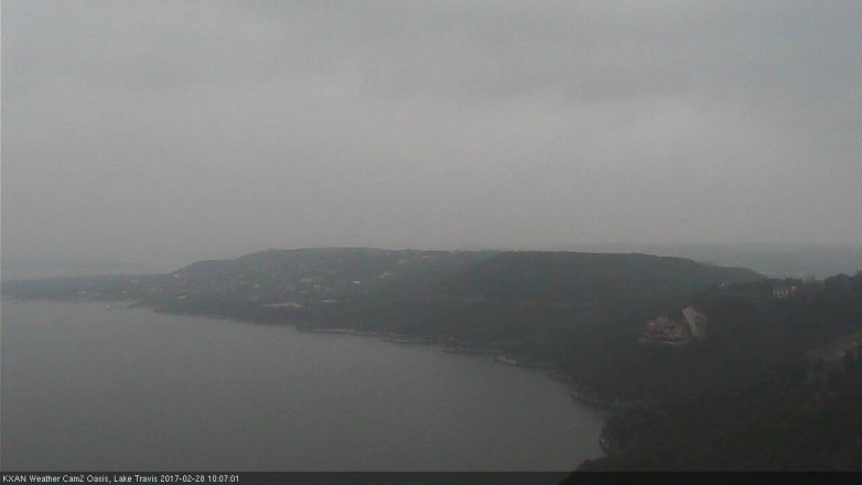 Lake Travis webcam, February 28, 2017 9:15 AM CT